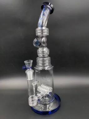 13 AQUA Glass / 2-in-1 / 7mm Inline Tube Water Pipe