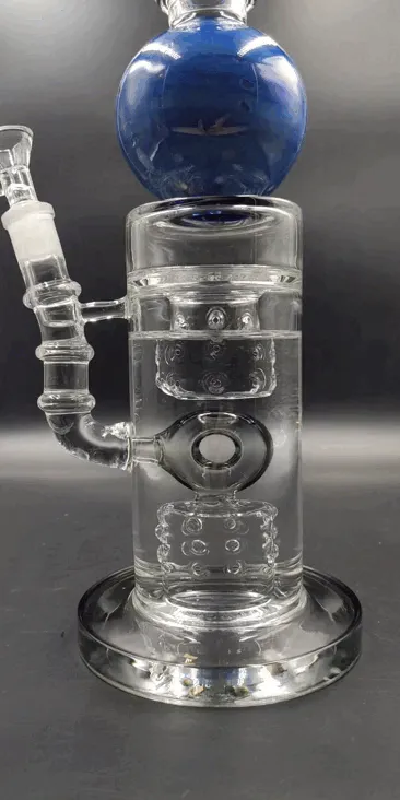 18 Double Drum Donut Water Pipe