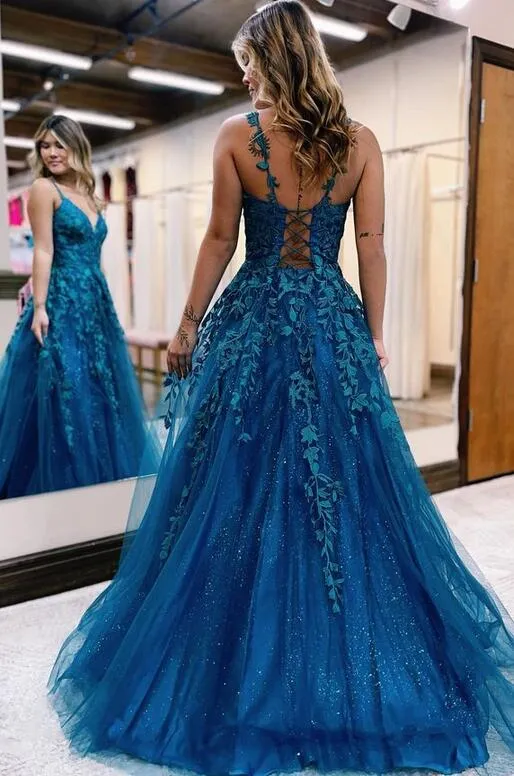 2023 Sparkly Prom Dresses Long  PC1070