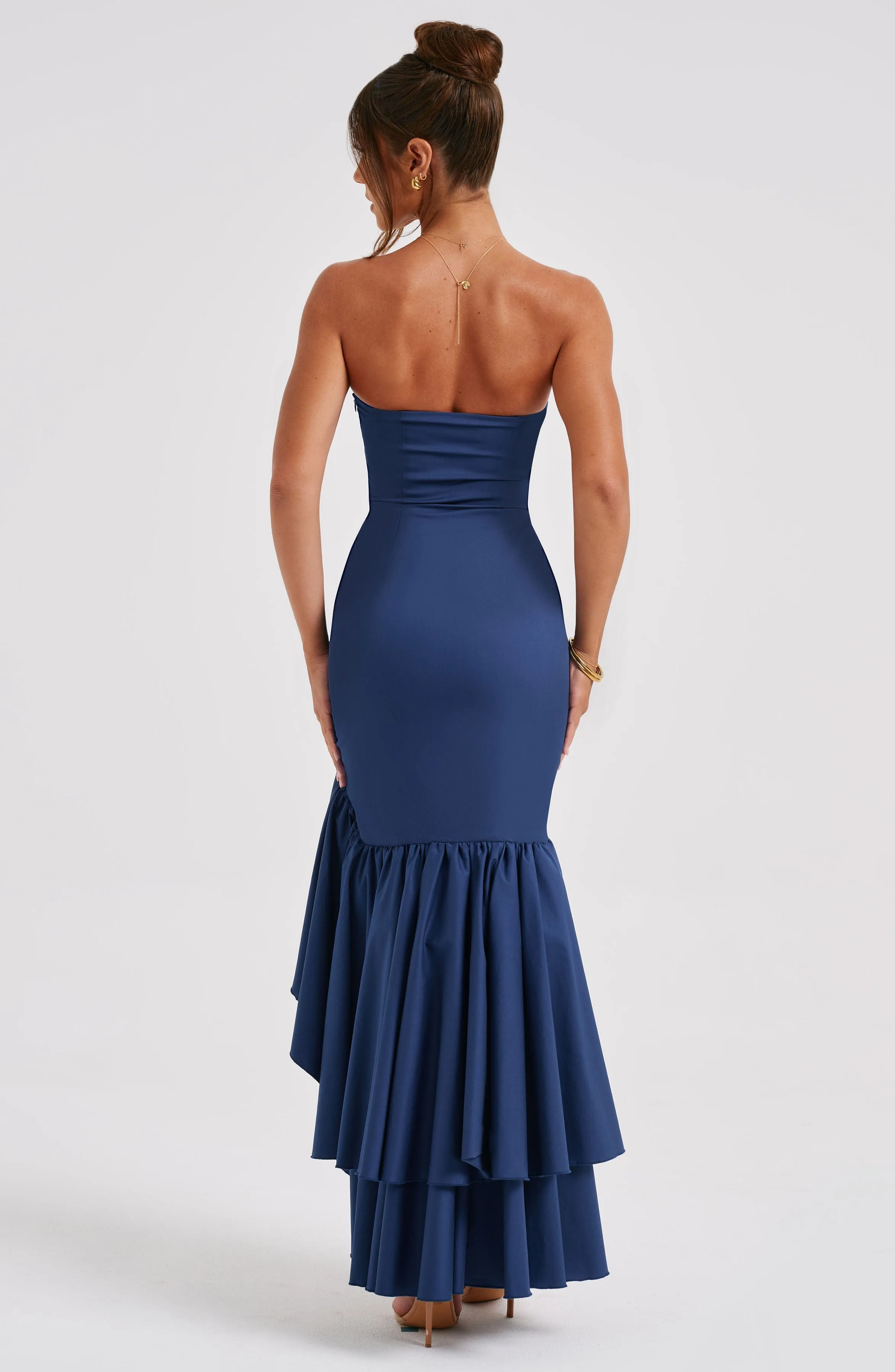 Angelina Maxi Dress - Navy