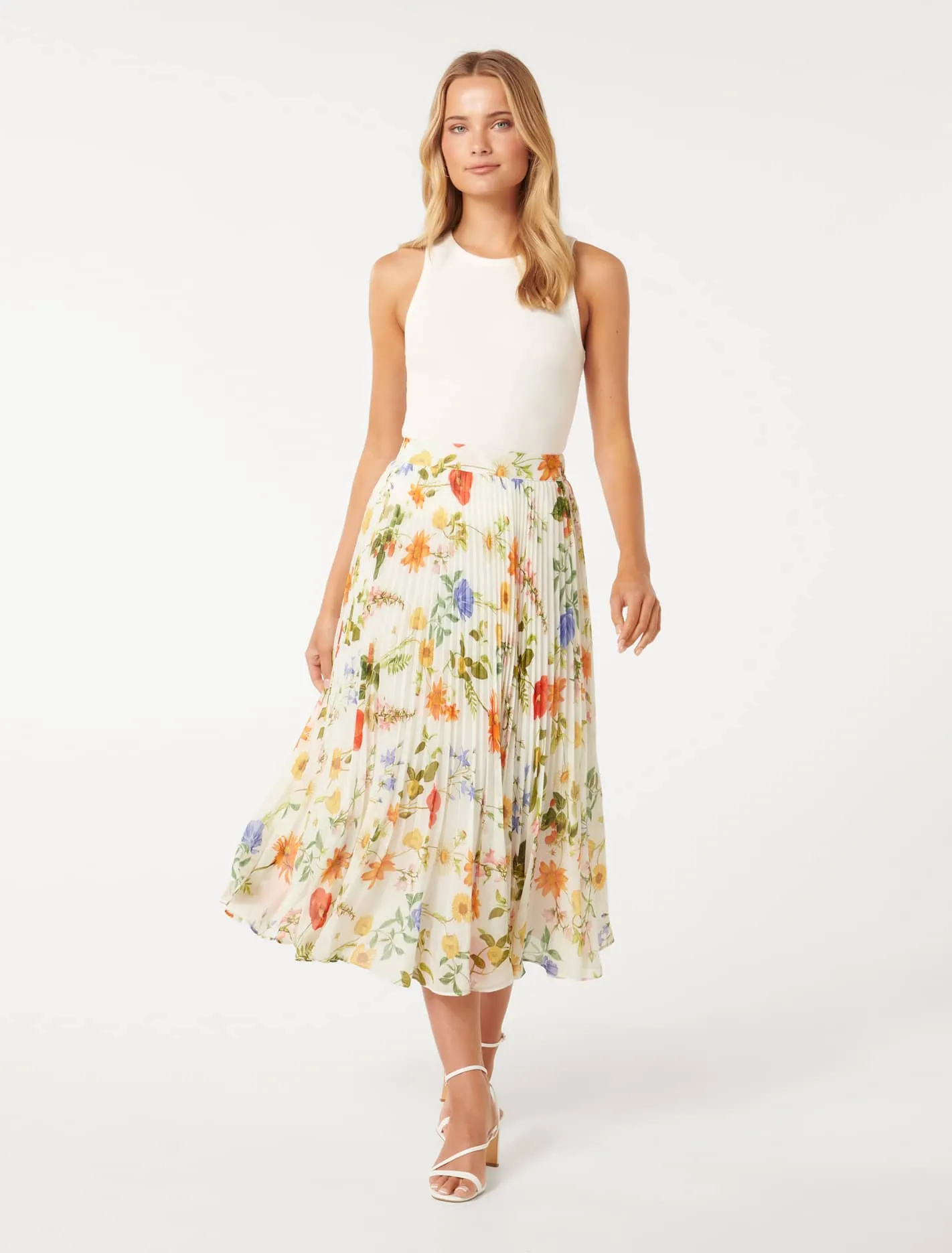 Aurora Pleated Skirt