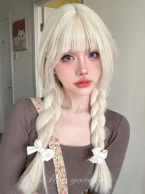 Blonde Straight Long Wig