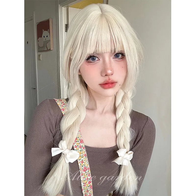 Blonde Straight Long Wig