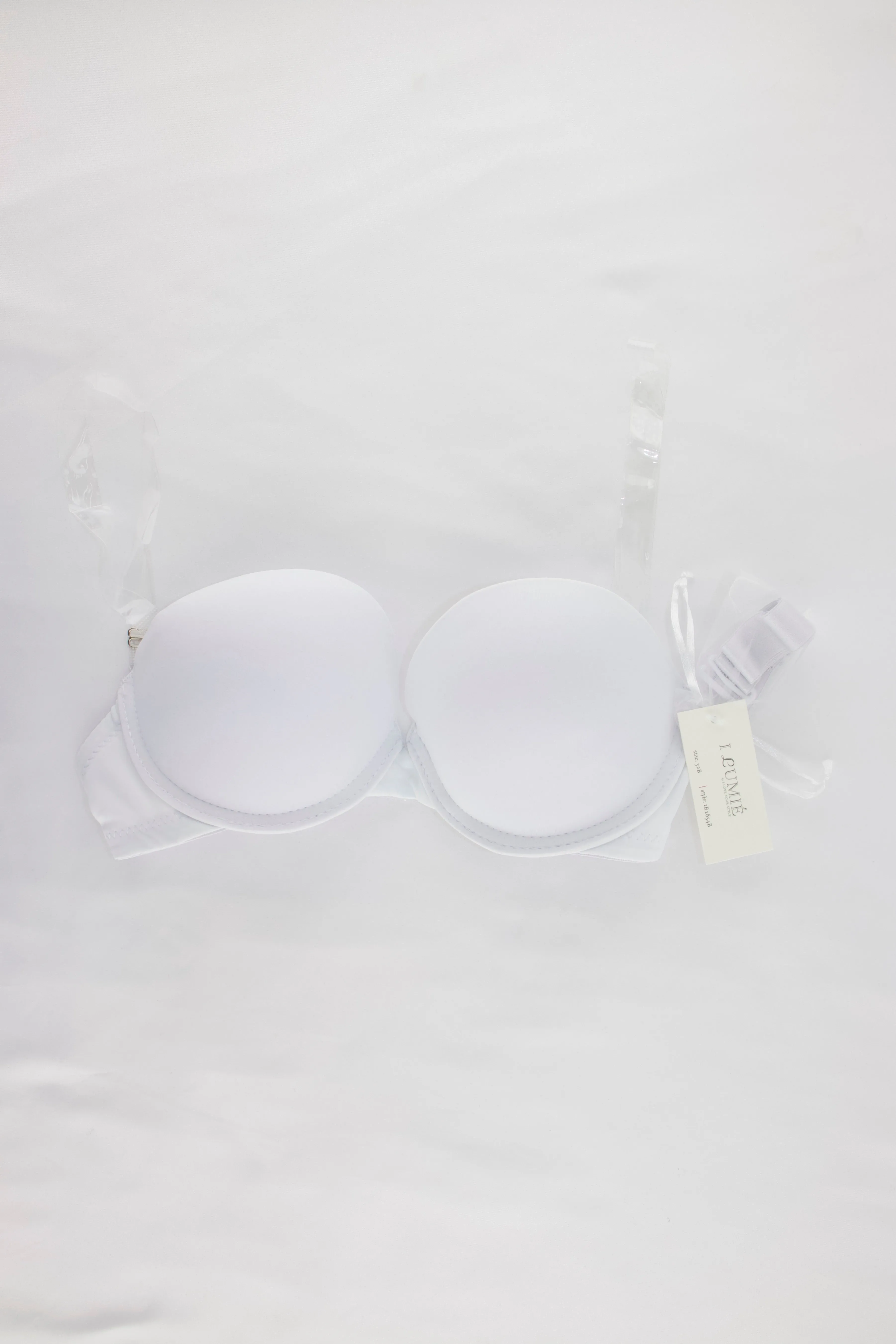 BRA STRAPLESS PUSH UP ESPALDA TRANSPARENTE  IB1854B