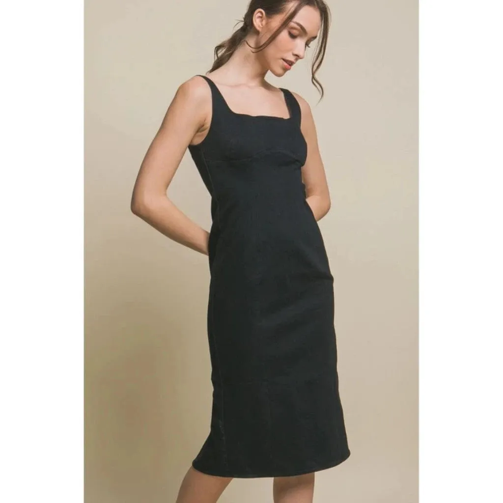 Breeze Britany Denim Midi Dress