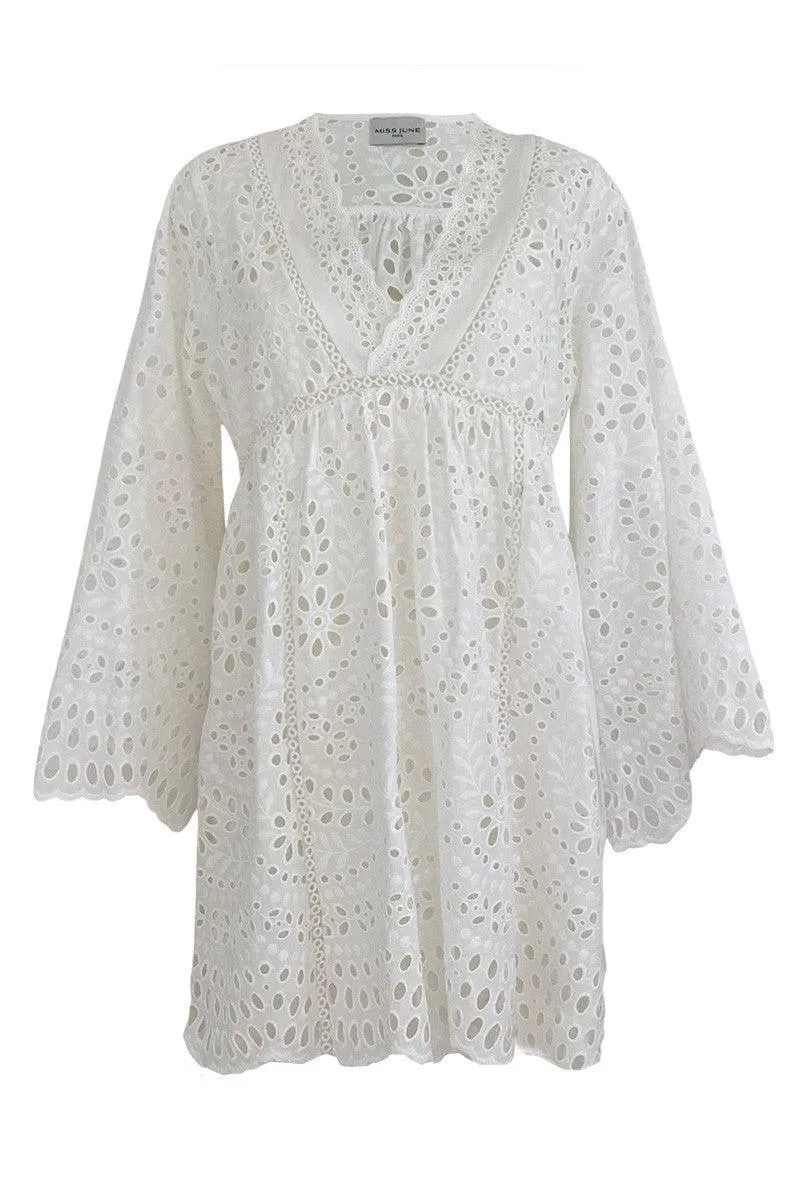 Broderie Anglaise Dress Eugenia