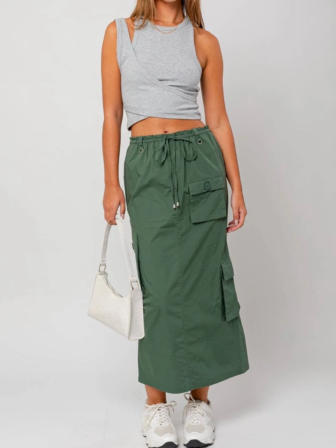 Cargo Maxi Skirt