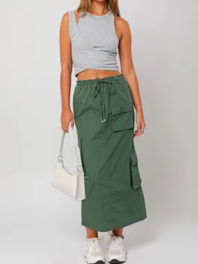 Cargo Maxi Skirt