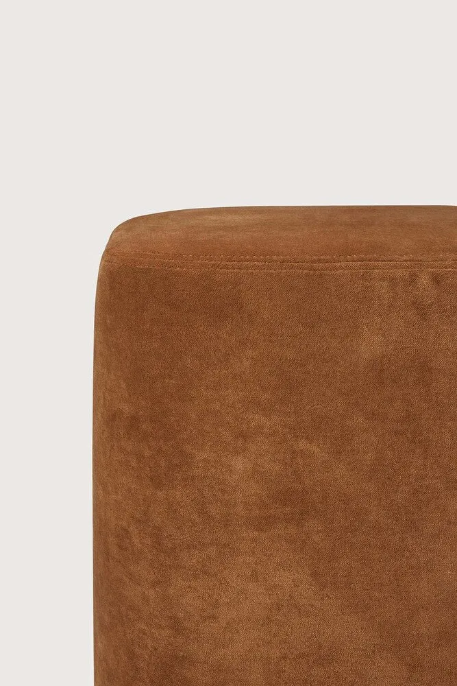 Cube Pouf Cinnamon