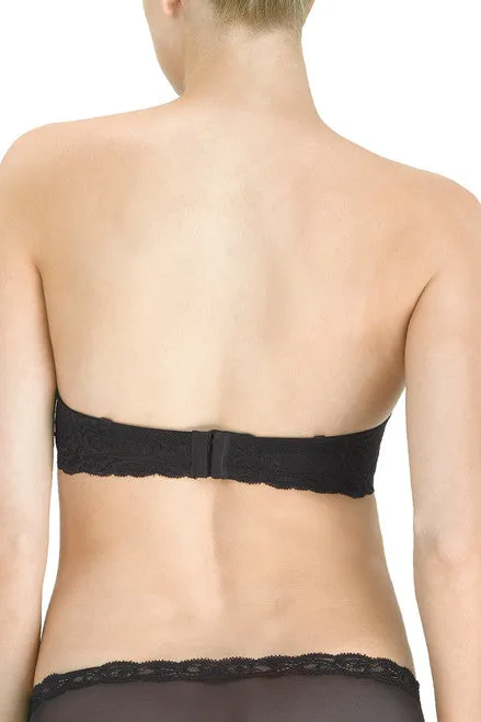 Feathers Strapless Bra | Black