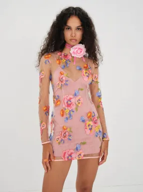 For Love & Lemons - Percy Mini Dress - Multi