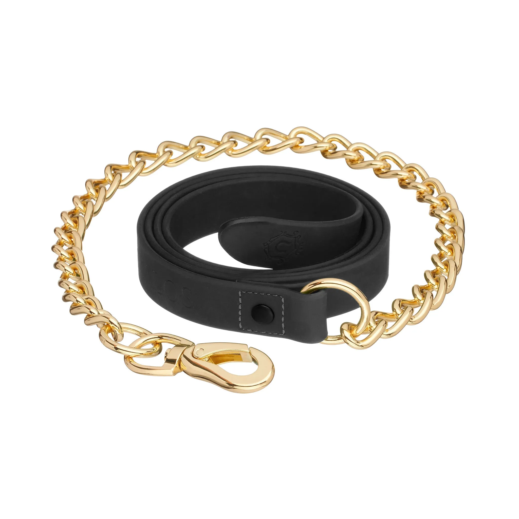 iCavalos Horse Lead Black & Gold