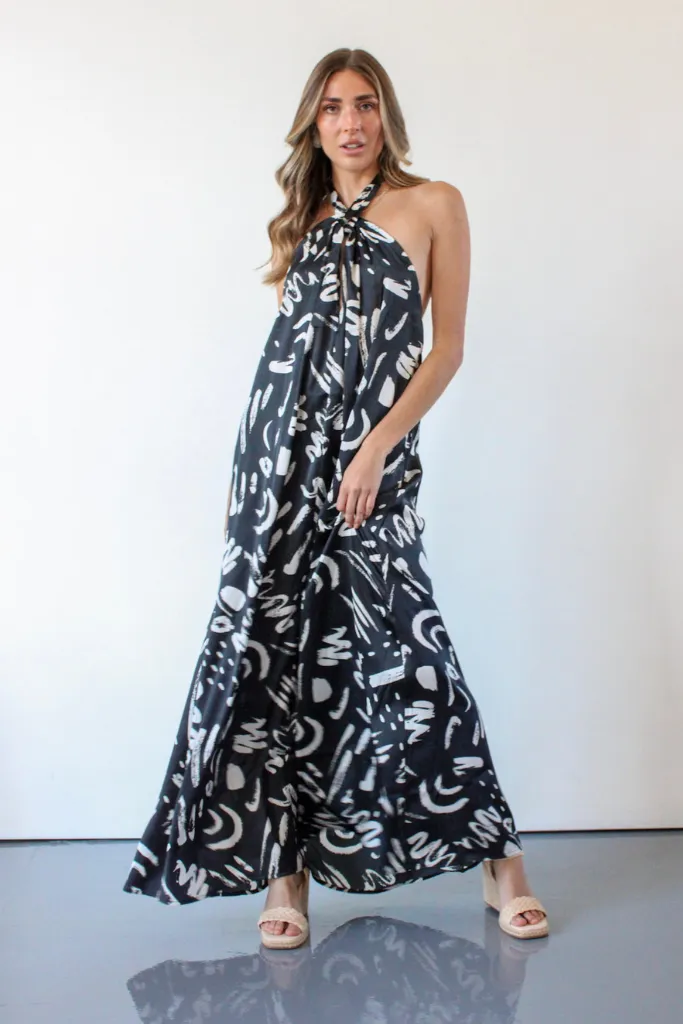 Leigh Halter Maxi Dress