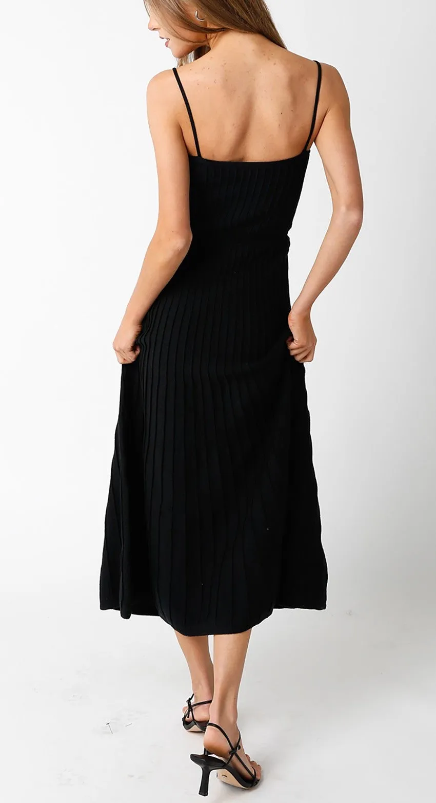 Leilani Rib Midi Dress