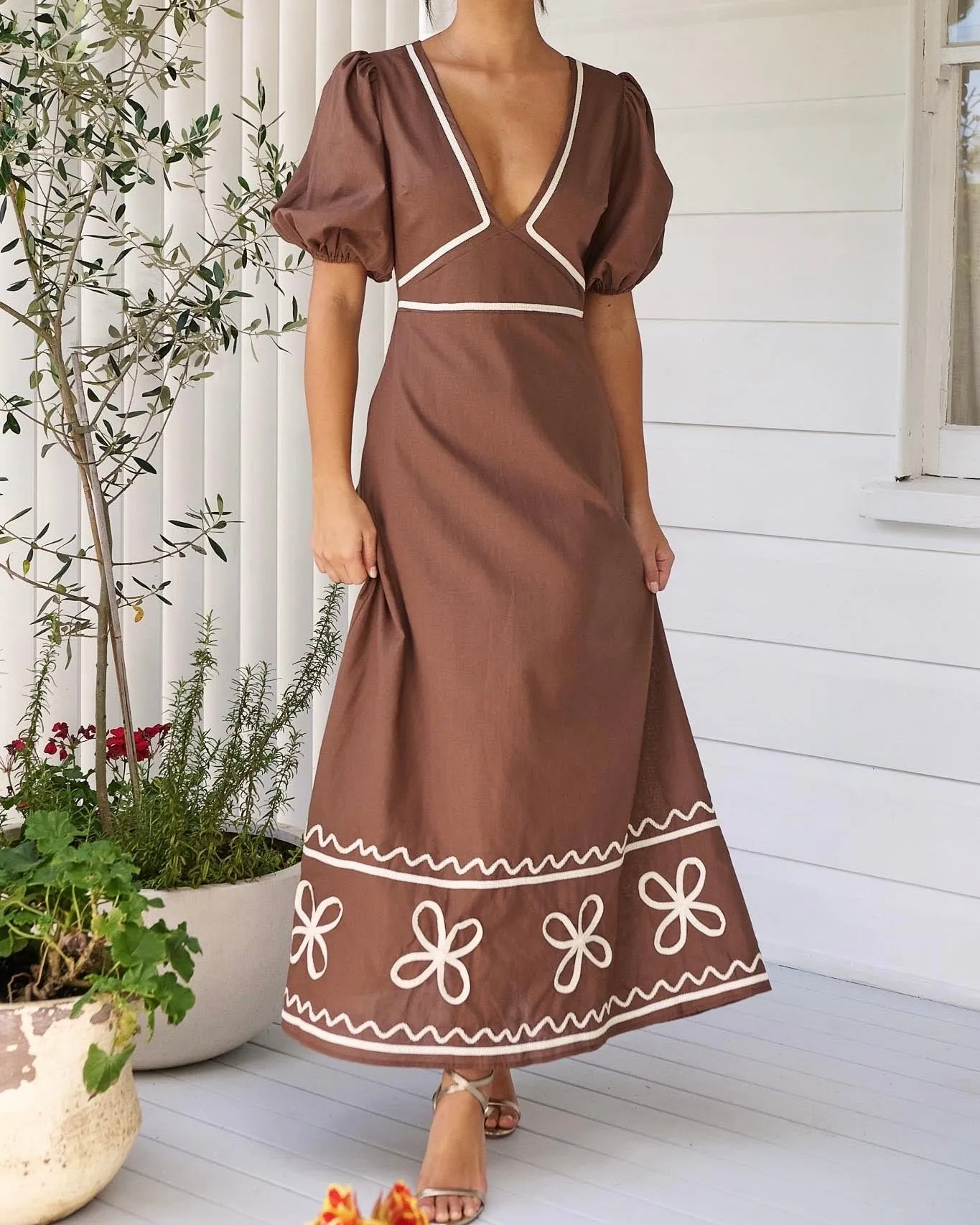 Lerato Embroidered Dress