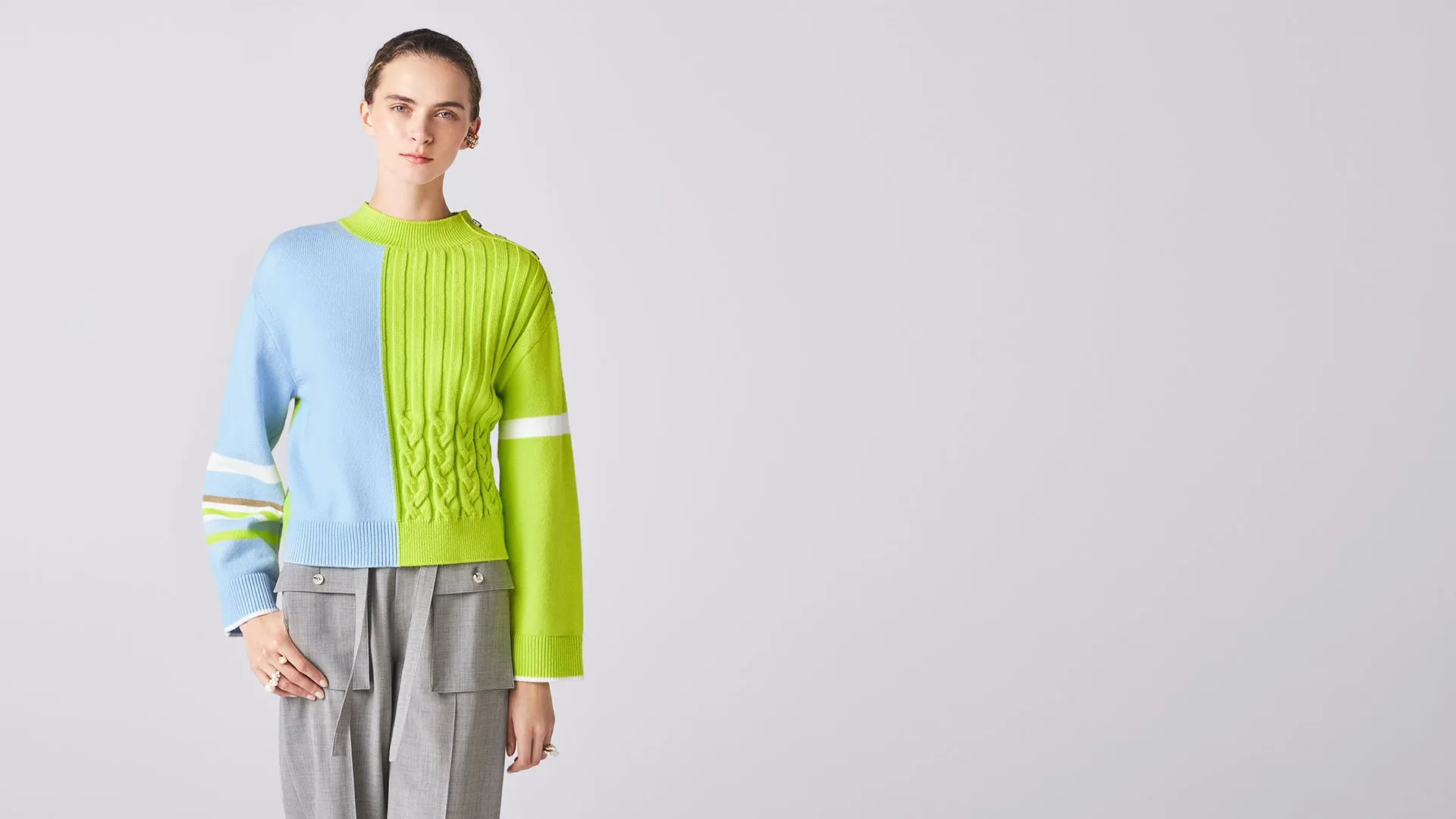 Lime Green Rothko Top