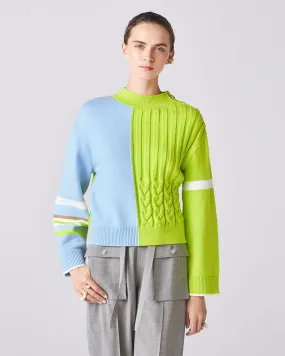 Lime Green Rothko Top