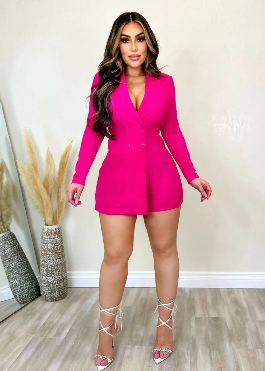 Luxe Romper Pink