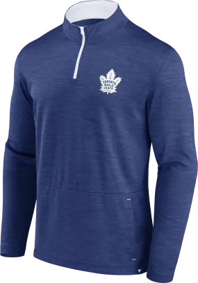 Maple Leafs Fanatics Men's Hard Check 1/4 Zip