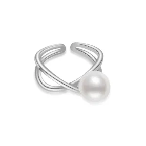 New Yorker Freshwater Pearl Ring WR00043