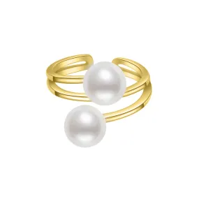 New Yorker Freshwater Pearl Ring WR00055