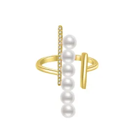 New Yorker Freshwater Pearl Ring WR00063