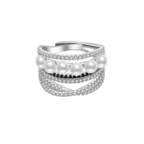 New Yorker Freshwater Pearl Ring WR00099